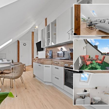 Stilvolle Wohnung: Private Dachterrasse - Zentral Augusta Esterno foto